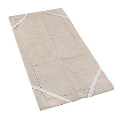 Наматрасник льняной (ткань хлопок) с резинками по углах 140х200 см