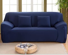 Чохол на 4-місний диван Homytex еластичний Синій