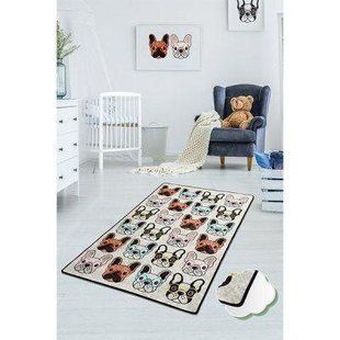 Ковер детский безворсовый Chilai Home 100 х 160 см Dogs