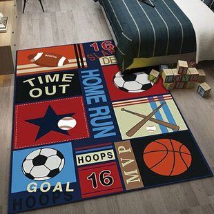 Дитячий килимок безворсовий Homytex Sport