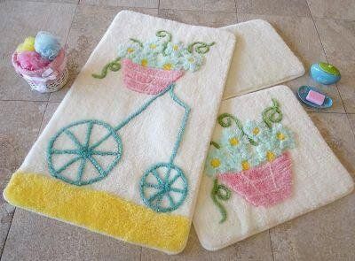 Набір килимків для ванної 3 пр. ALESSIA alacati sari