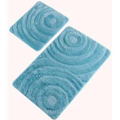 Набір килимків для ванної 2 пр. ALESSIA wave mavi