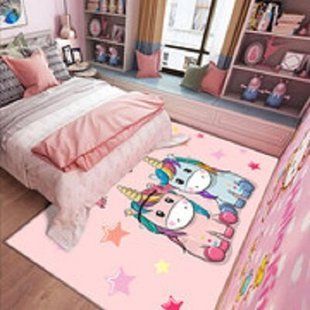 Дитячий килим безворсовий Homytex pony stars