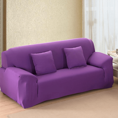 Чохол на диван тримісний Homytex Фіолетовий
