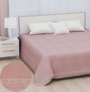 Простынь "hanibaba" хлопок махра sila light lila 160*220