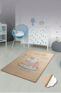 Ковер детский безворсовый Chilai Home 140 * 190 см Lovely bej