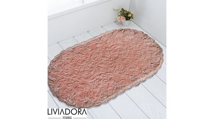 Набір велюрових килимків для ванної Estima pudra