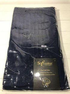 Коврик для ванной комнаты Soft cotton LOFT Синий