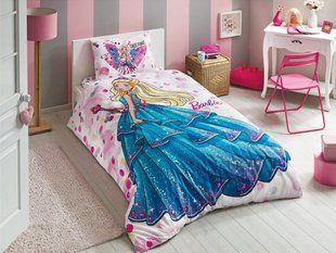 Дитячий та підлітковий комплект TAC Barbie Dream Ранфорс / простирадло без гумки