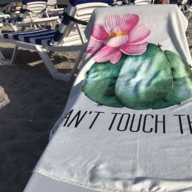 Пляжное полотенце-подстилка Kaktus
