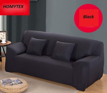 Чохол на диван тримісний Homytex Чорний