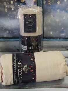 tortilla 180х200см. фланель простыня на резинке с наволочками Belizza