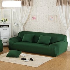 Чохол на 2-місний диван еластичний Homytex Зелений