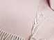 Плед хлопковый VLADI Валенсия Верона бело-розовый 140x200 см