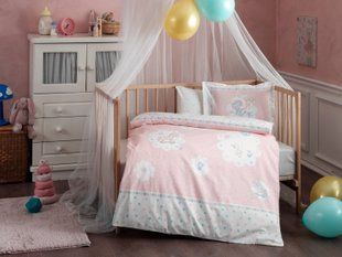 Комплект постільної білизни в ліжечко TAC Fairy Pink