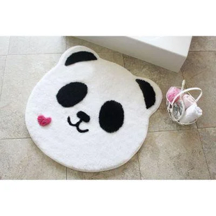 Коврик акриловый круглый Alessia Panda