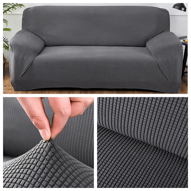 Чохол на диван + 2 крісла водовідштовхувальний Homytex Сірий