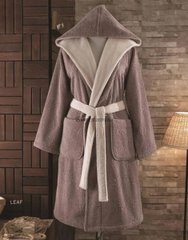 Махровый женский халат Soft cotton Какао 1