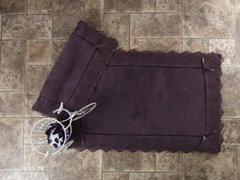 Набір килимків для ванни з мереживом Maco home berra murdum