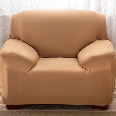 Чохол на диван + 2 крісла еластичний Homytex Пісочний