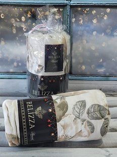 rose capuchino 180х200см. фланель простыня на резинке с наволочками Belizza