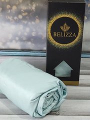 Mint 180х200см., сатиновая простыня на резинке Belizza