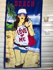 Пляжное полотенце Merzuka Девушка