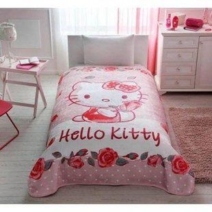 Детский плед Tac 160 х 220 см. Hello Kitty