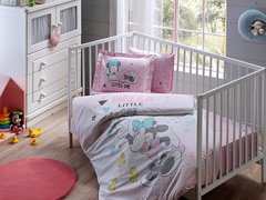 Комплект постельного белья в кроватку TAC Disney Minnie Bubble Baby