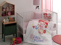 Комплект постельного белья в кроватку TAC Strawberry Shortcake Paint