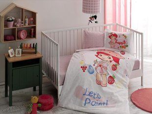 Комплект постільної білизни в ліжечко TAC Strawberry Shortcake Paint