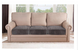 Чохли на дивані подушки - сидіння Homytex 50*70 (50/70)+20 см. Світло-сірий