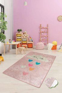 Ковер детский безворсовый&nbsp;Chilai Home 140 х 190 см. Baby cloud
