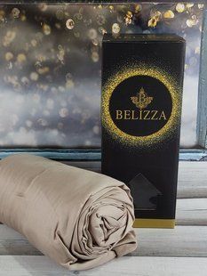 Gul 180х200см., сатиновая простыня на резинке Belizza