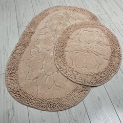 Набір бавовняних килимків для ванної 2пр. Zerya 6630