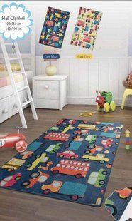 Ковер детский безворсовый Chilai Home&nbsp;140 х 190 см. Cars