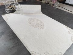 Набір килимків для ванни з мереживом Maco tual krem