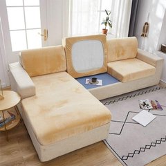 Чехлы на диванные подушки - сидушки Homytex 50*70 (50/70)+20 см. Бежевый