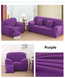 Чехол для кресла эластичный Homytex Фиолетовый