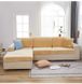 Чохли на дивані подушки - сидіння Homytex 50*70 (50/70)+20 см. Бежевий