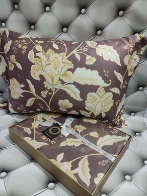 Versace полуторна сатинова постільна білизна Dijital Belizza Туреччина