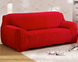 Чехол на диван + 2 кресла замша /микрофибра Homytex Красный