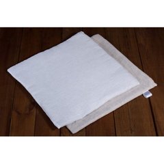 Подушка льняная в коляску (ткань хлопок) 35 х 35 см