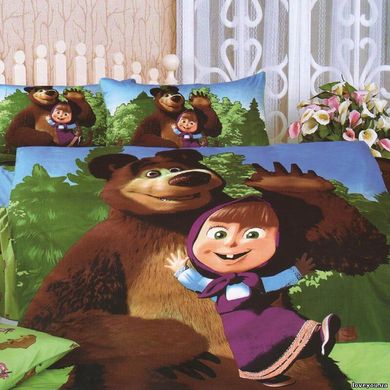 Детское постельное белье Love You Маша и медведь TD-233