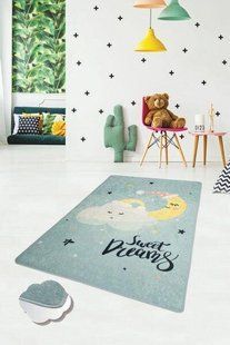 Ковер детский безворсовый Chilai Home 140 х 190см. Sweet dreams