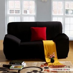 Чехол на двухместный диван HomyTex универсальный Бифлекс Черный