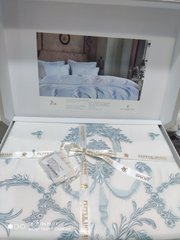 Элитное постельное белье с вышивкой PEPPER HOME pia mavi