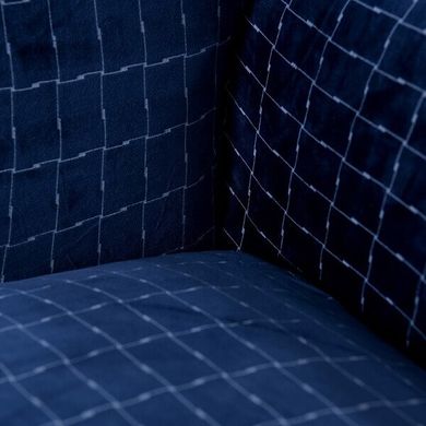 Чохол на 2-місний диван мікрофібра Homytex Синій